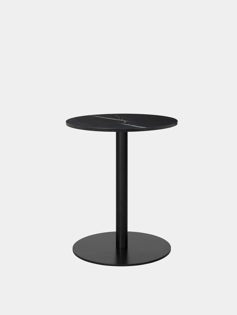 Gubi 1.0 Dining Table Round Ø60 - Black Base