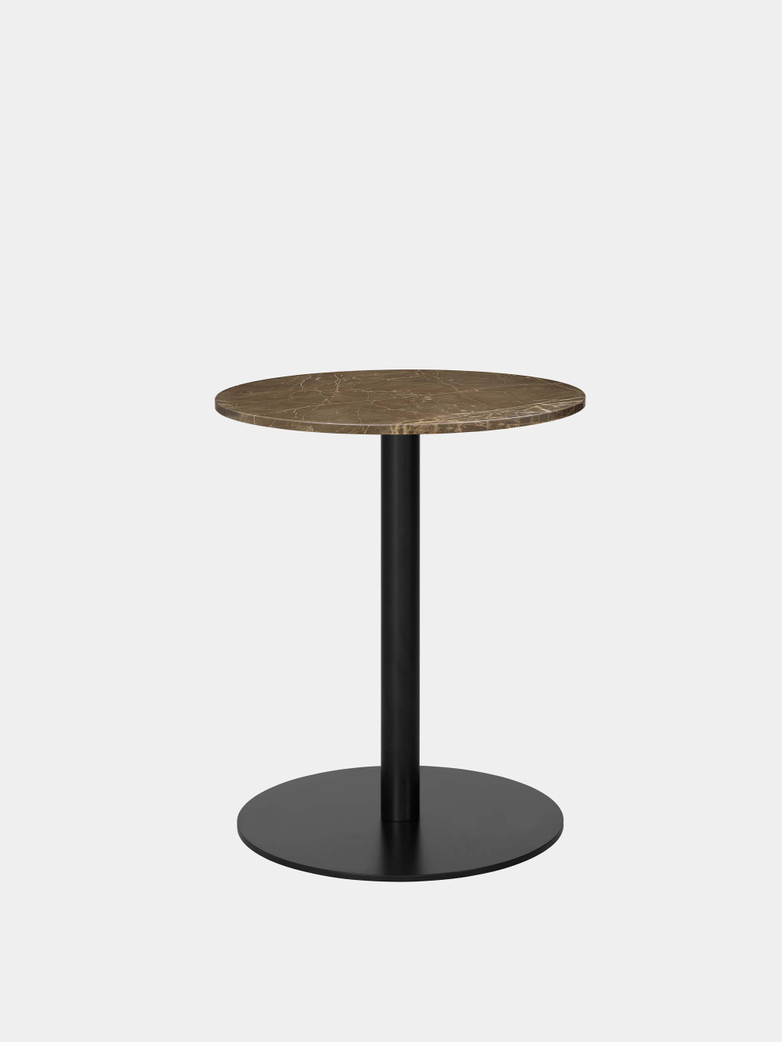 Gubi 1.0 Dining Table Round Ø60 - Black Base