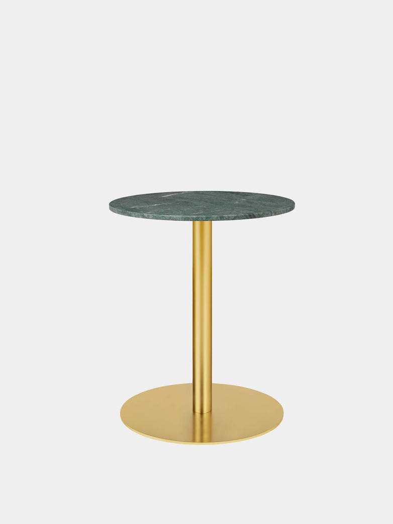 Gubi 1.0 Dining Table Round Ø60 - Brass Base