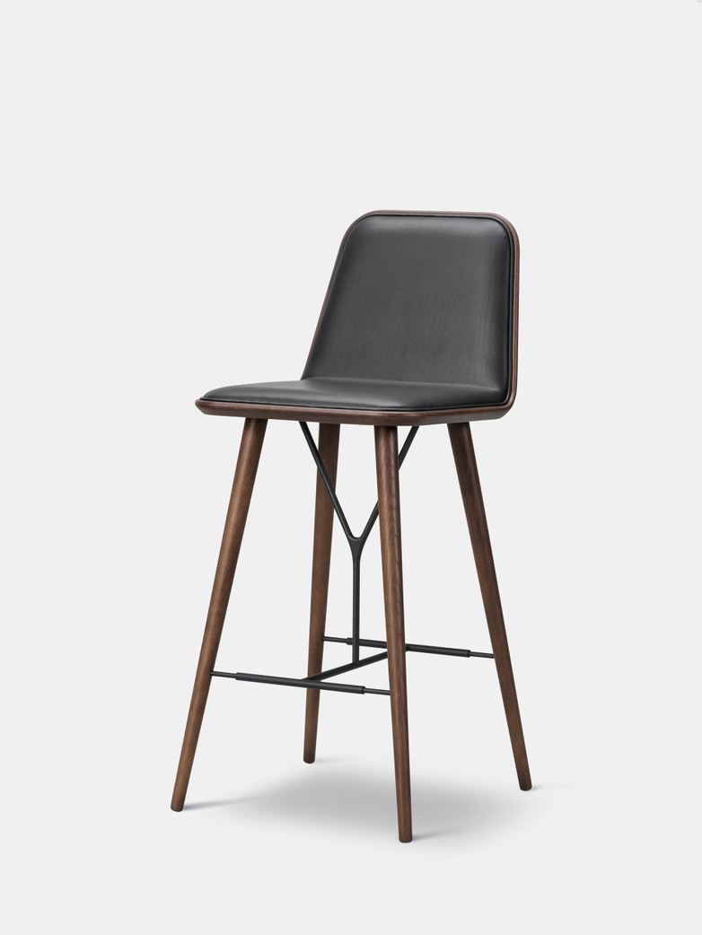 Smoked Oak/Black Leather 88 - 98cm