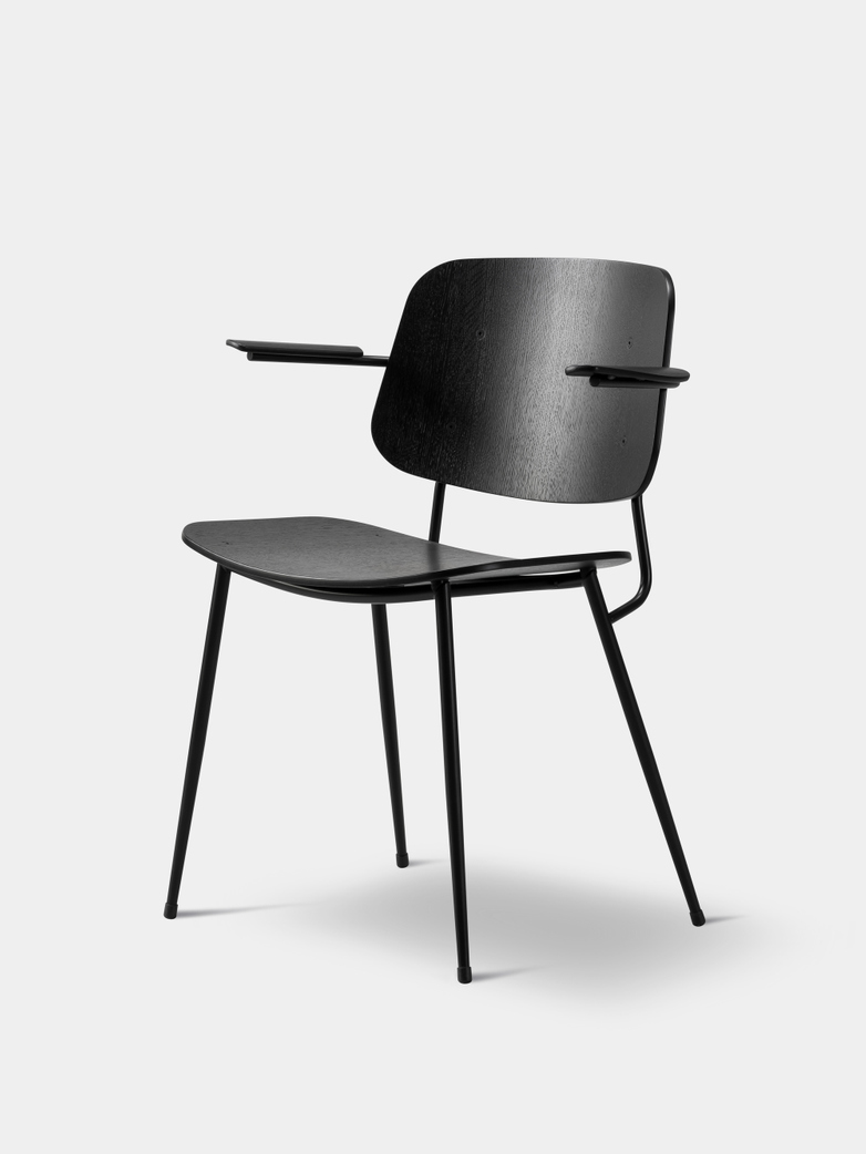 Søborg Metal Base Armchair