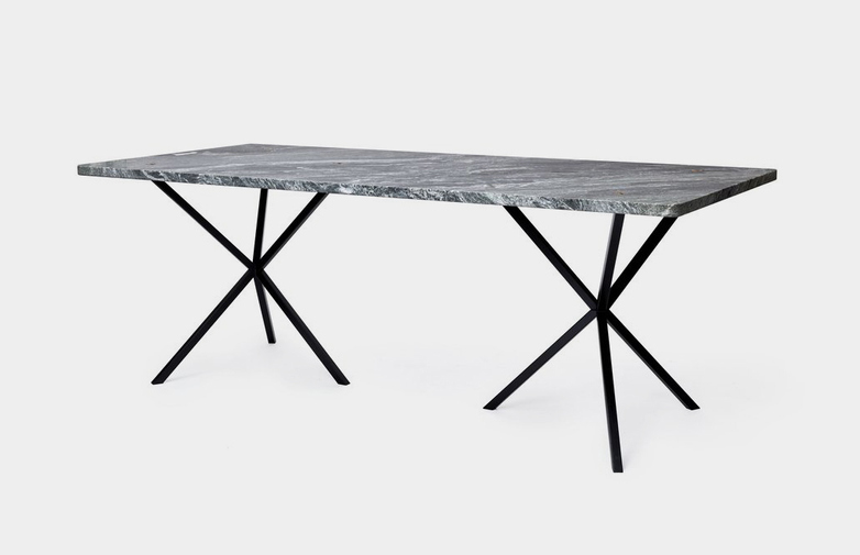 NEB Rectangular Table - Verde Italia Granite
