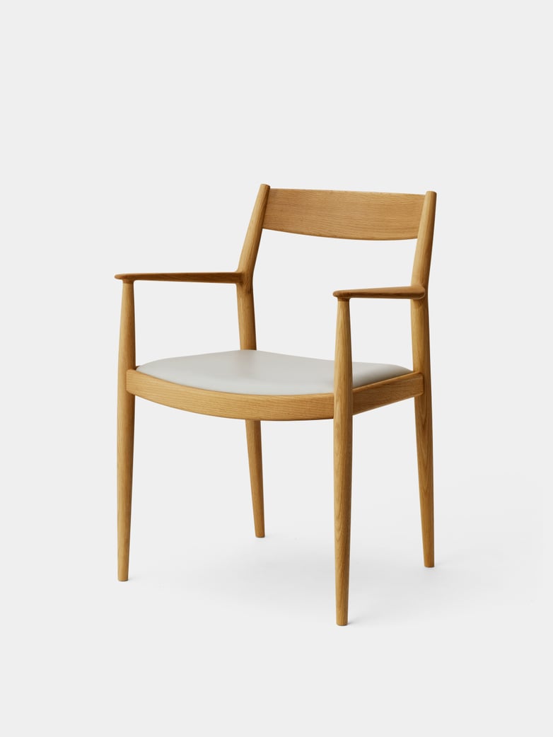 N-DC01 Armchair - Upholstered Seat