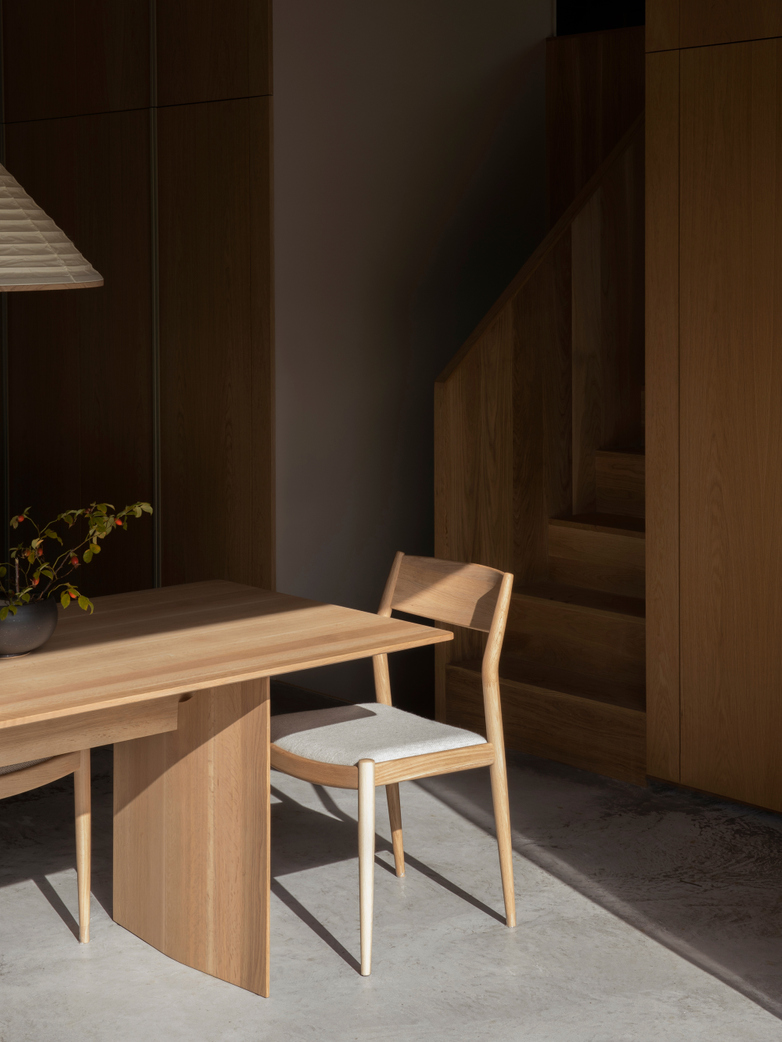 N-DC02 Chair - Upholstered Seat