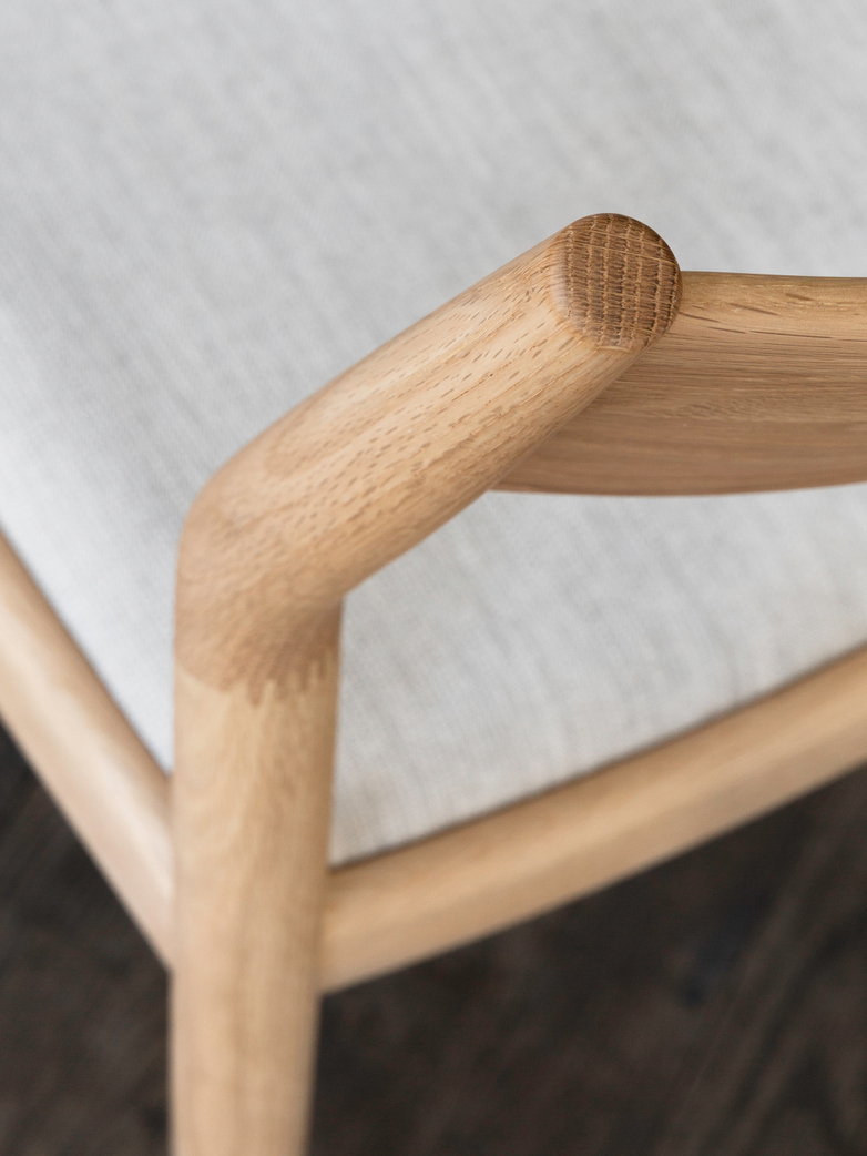 N-DC02 Chair - Upholstered Seat