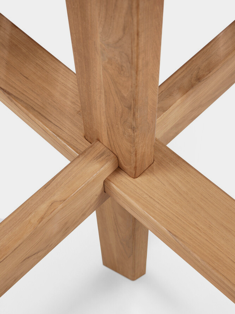 Teak Circle Outdoor Dining Table