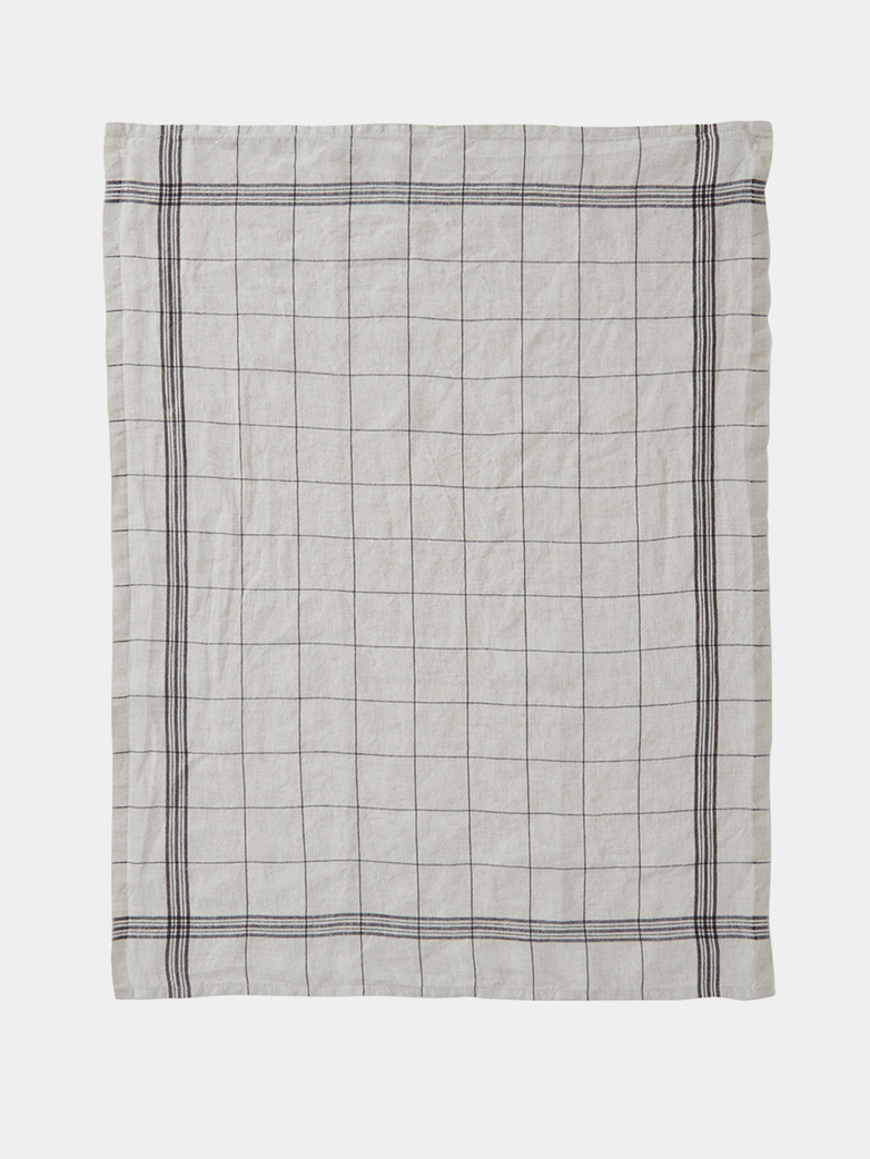 Bistrot Dish Towel - Linen Black
