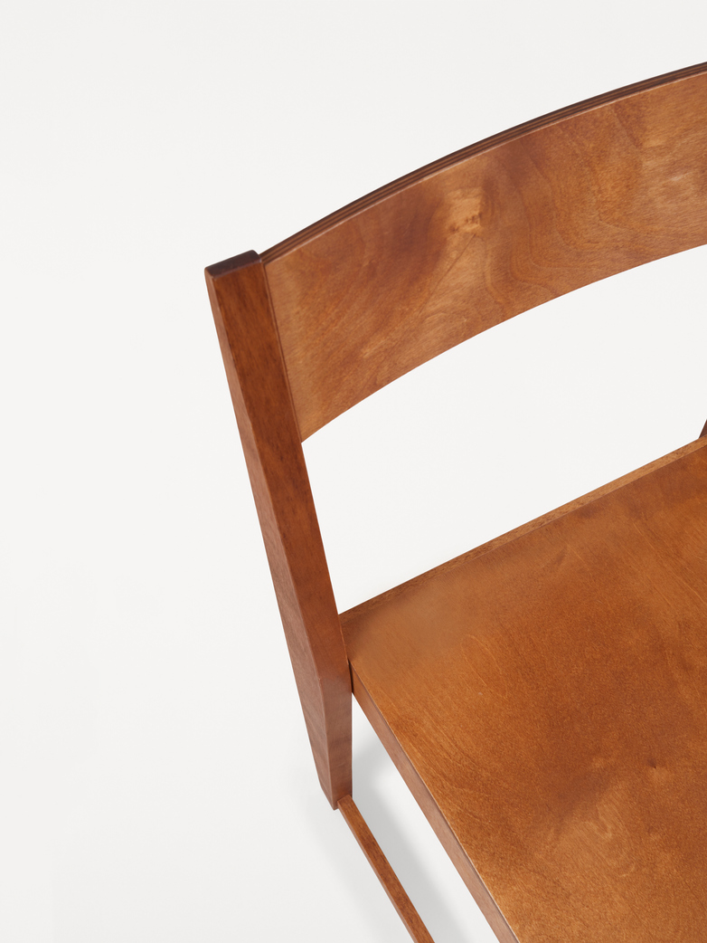 Chair 01 - Warm Brown Wood