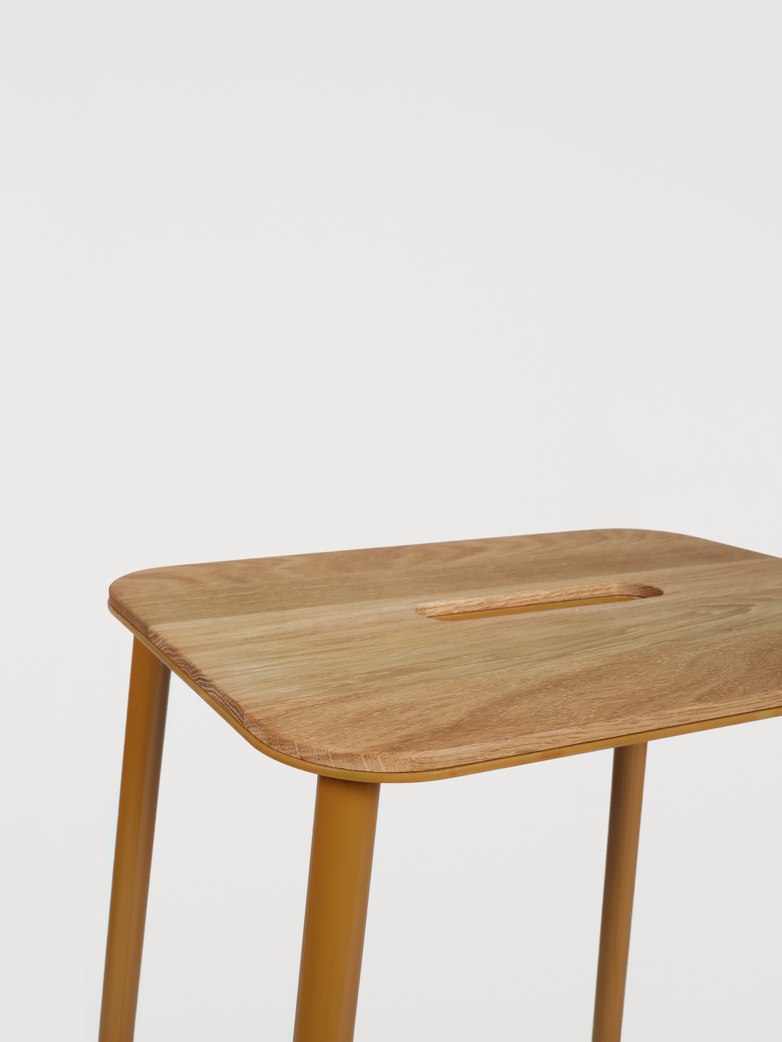Adam Stool Oak - Burnt Ochre