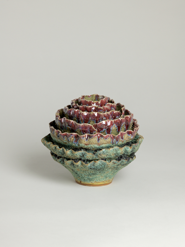 Cabbage Vase Round