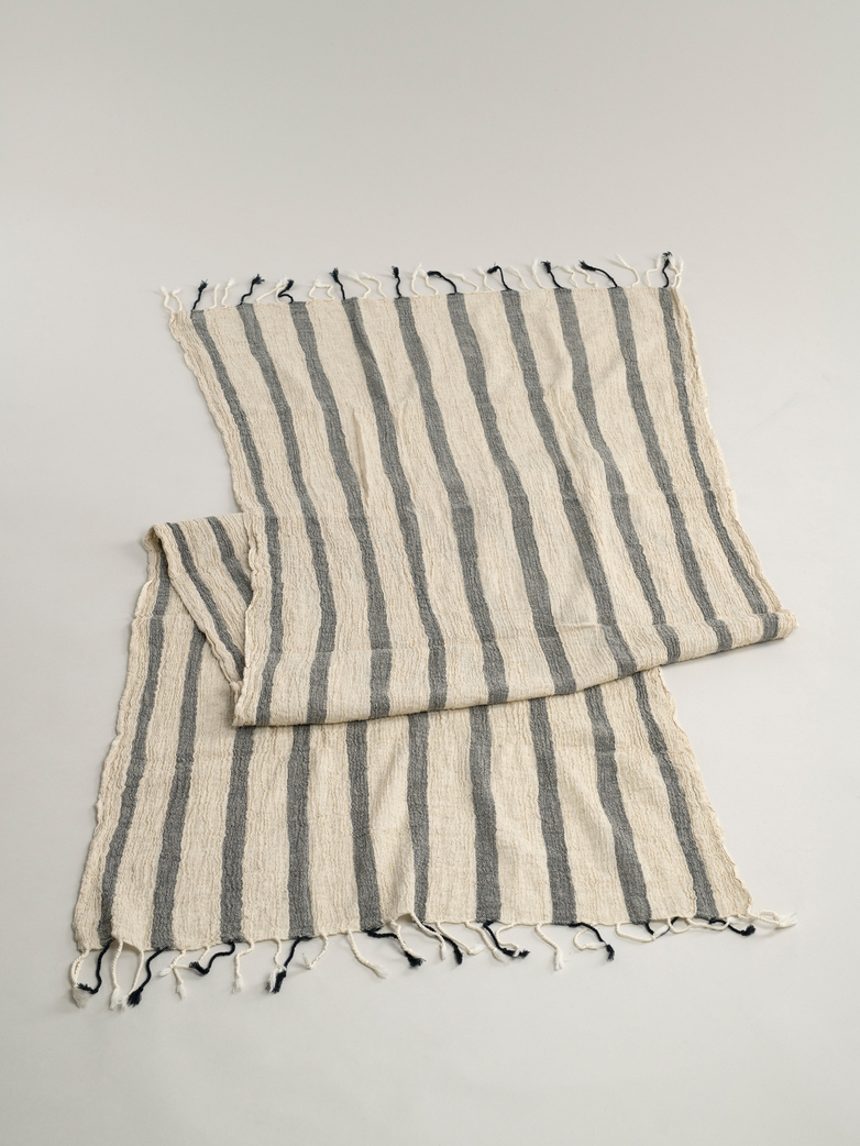 Hamam Towel Thin 100x180 cm - Natural Black