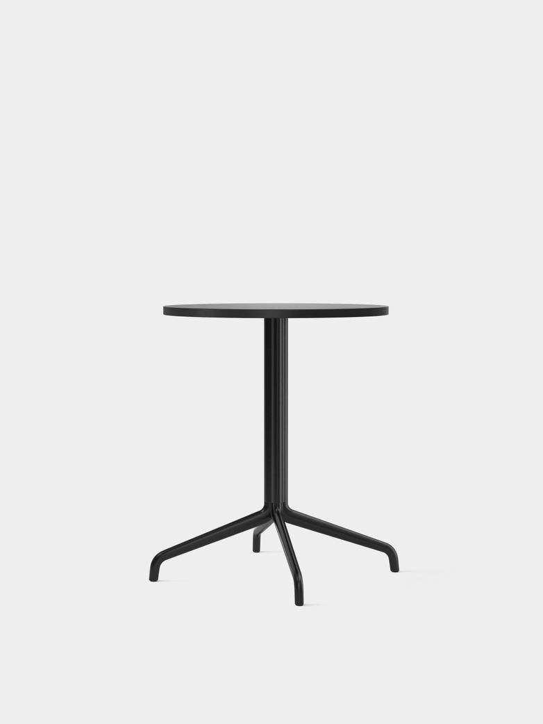 Harbour Column Dining Table Star Base - Black Oak