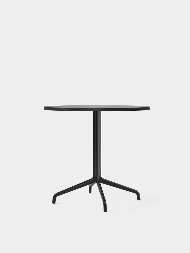 Harbour Column Dining Table Star Base - Black Oak