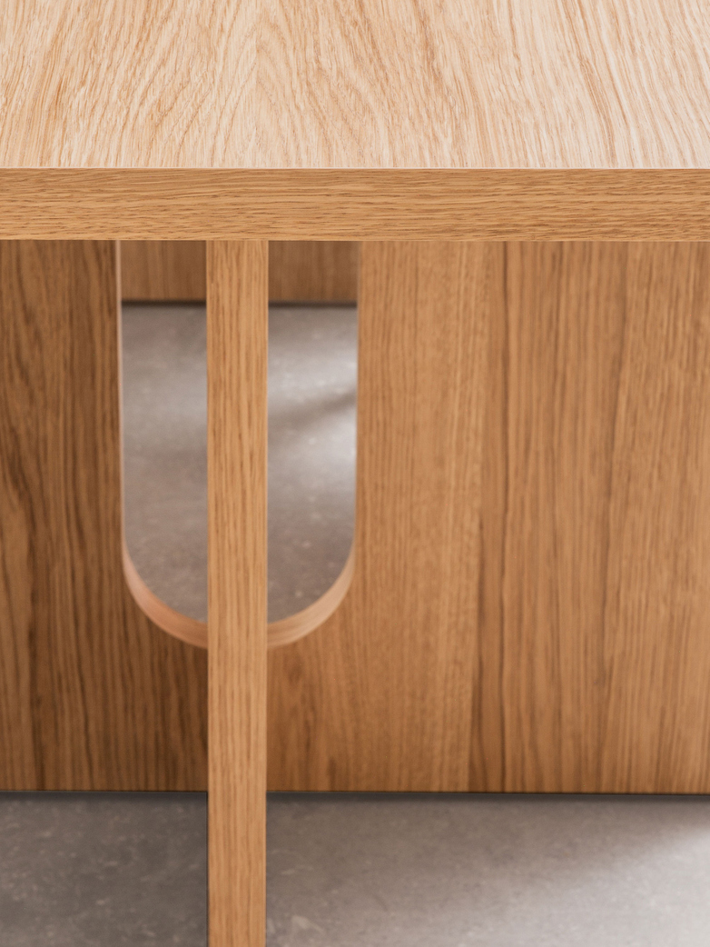 Androgyne Dining Table Rectangular - Natural Oak