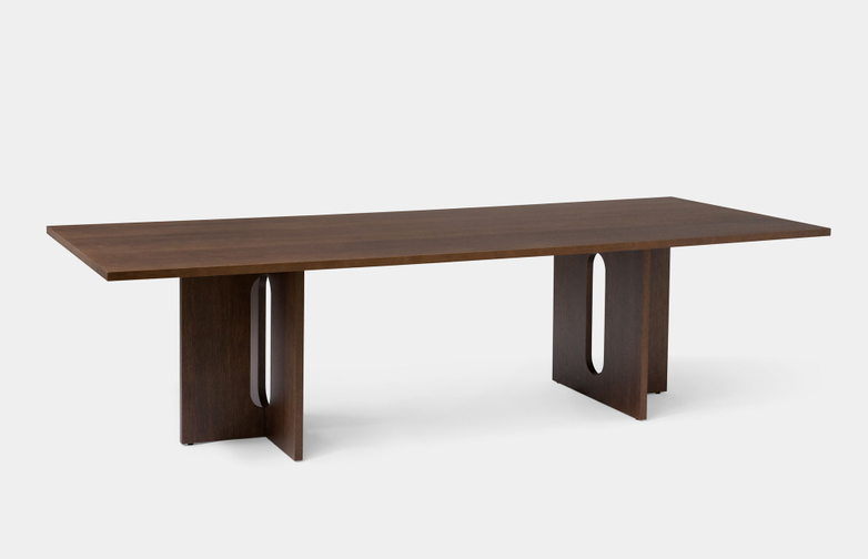 Androgyne Dining Table Rectangular - Dark Stained Oak