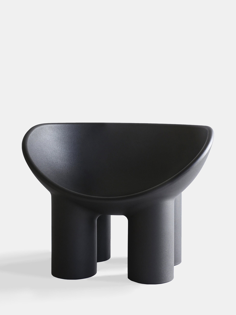 Roly Poly Armchair - Eco Black