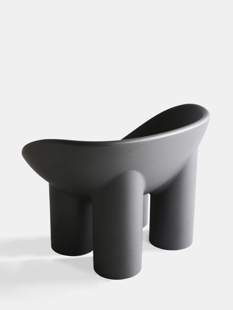 Roly Poly Armchair - Eco Black