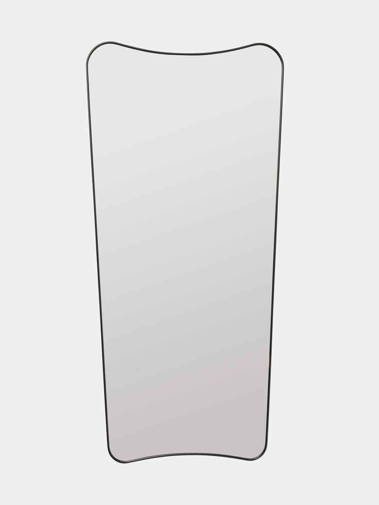 F.A Wall Mirror - Black Brass