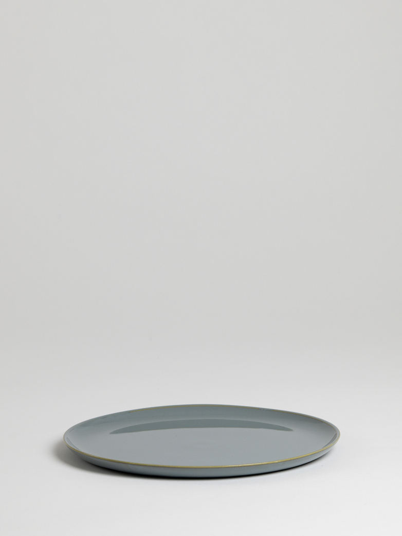 Terres de Rêves - Plate Medium - Smokey Blue