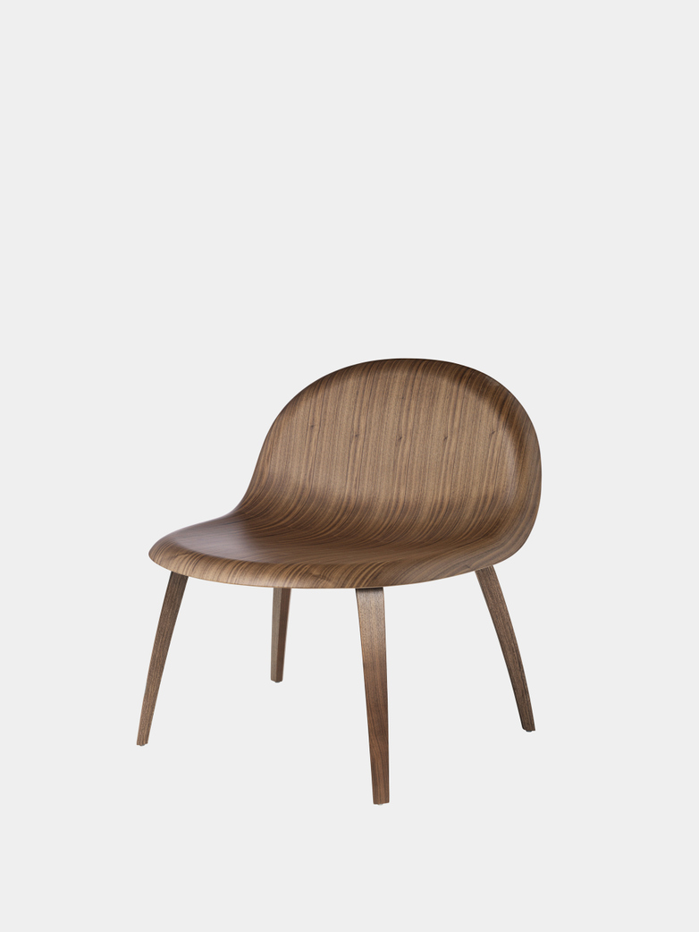 3D Lounge Chair - Wood