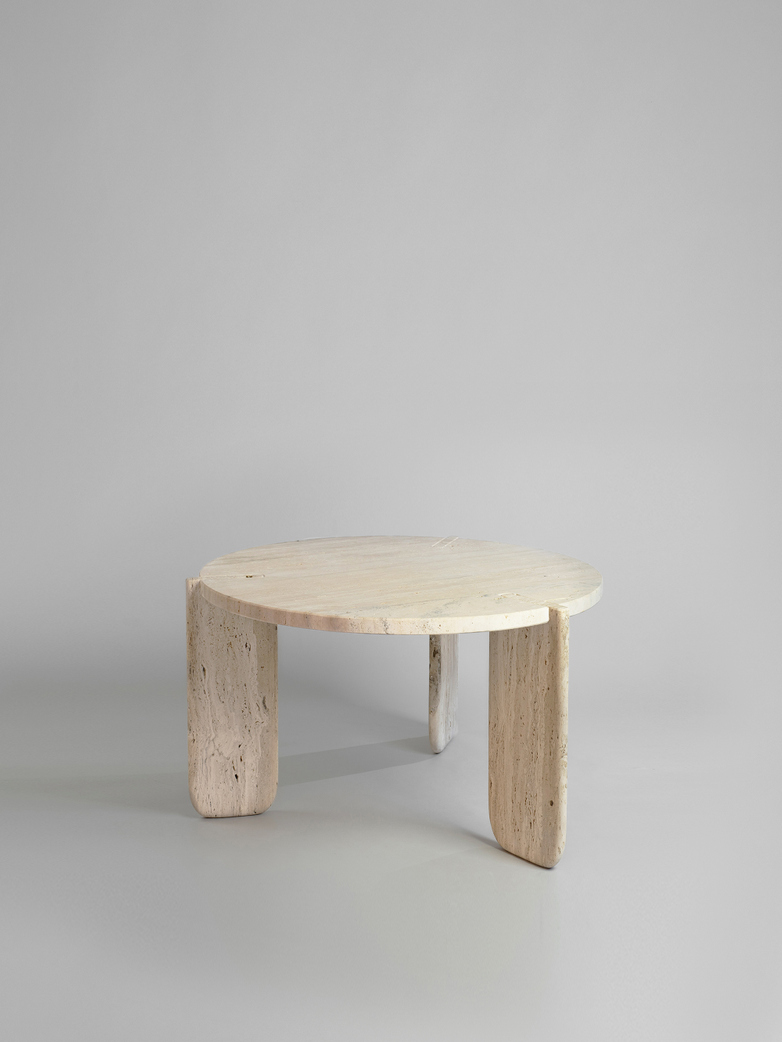 Roma Travertino Coffee Table - 60