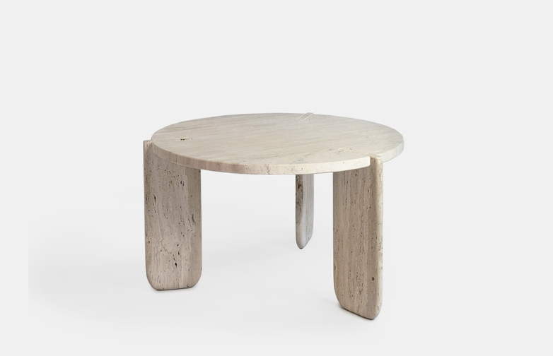 Roma Travertino Coffee Table - 60