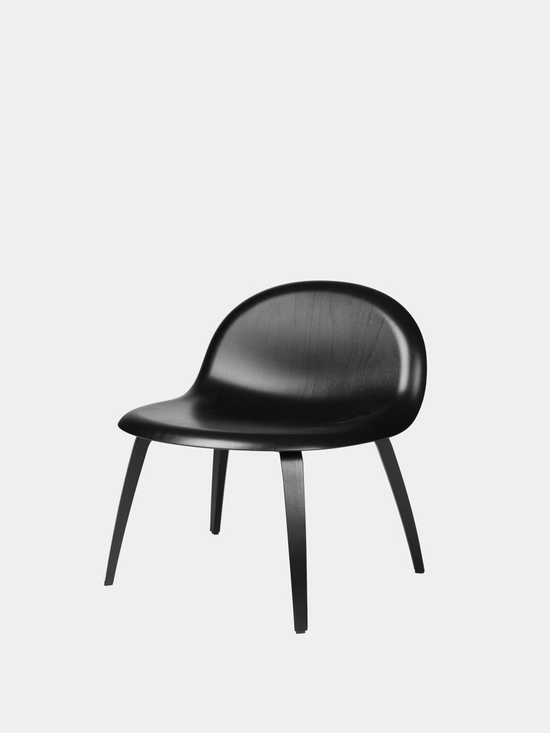 3D Lounge Chair - Wood