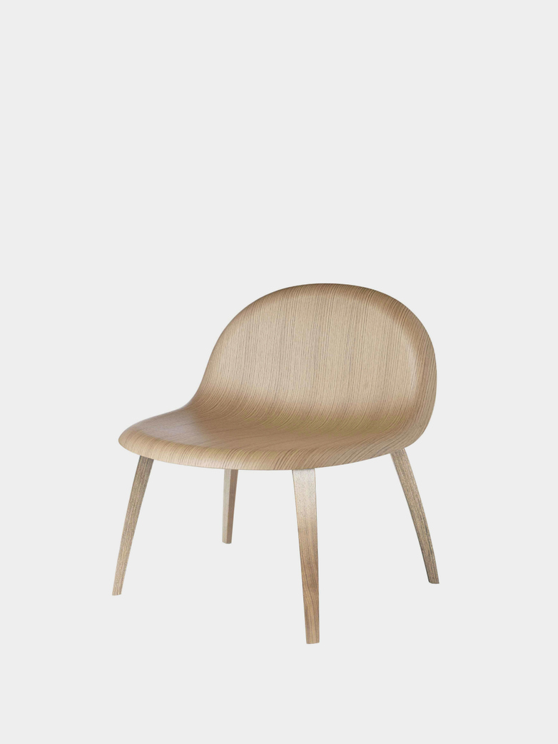 3D Lounge Chair - Wood