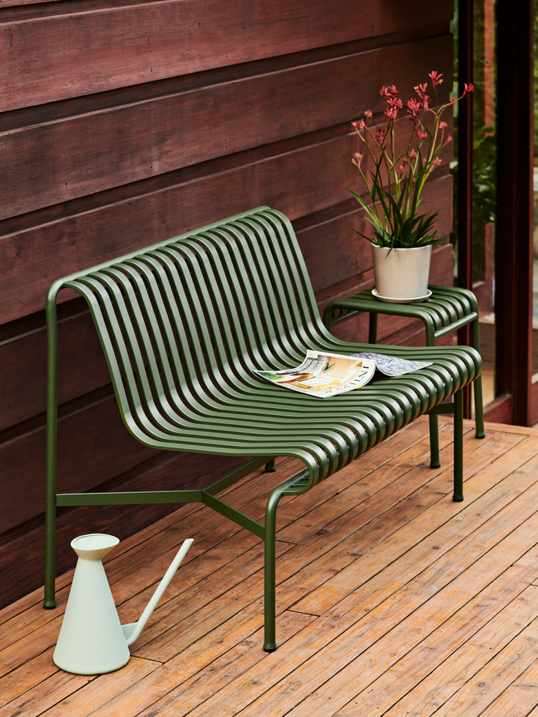 Palissade Dining Bench without Armrests - Olive