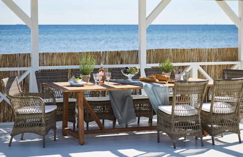 George Teak Table Outdoor - Extendable