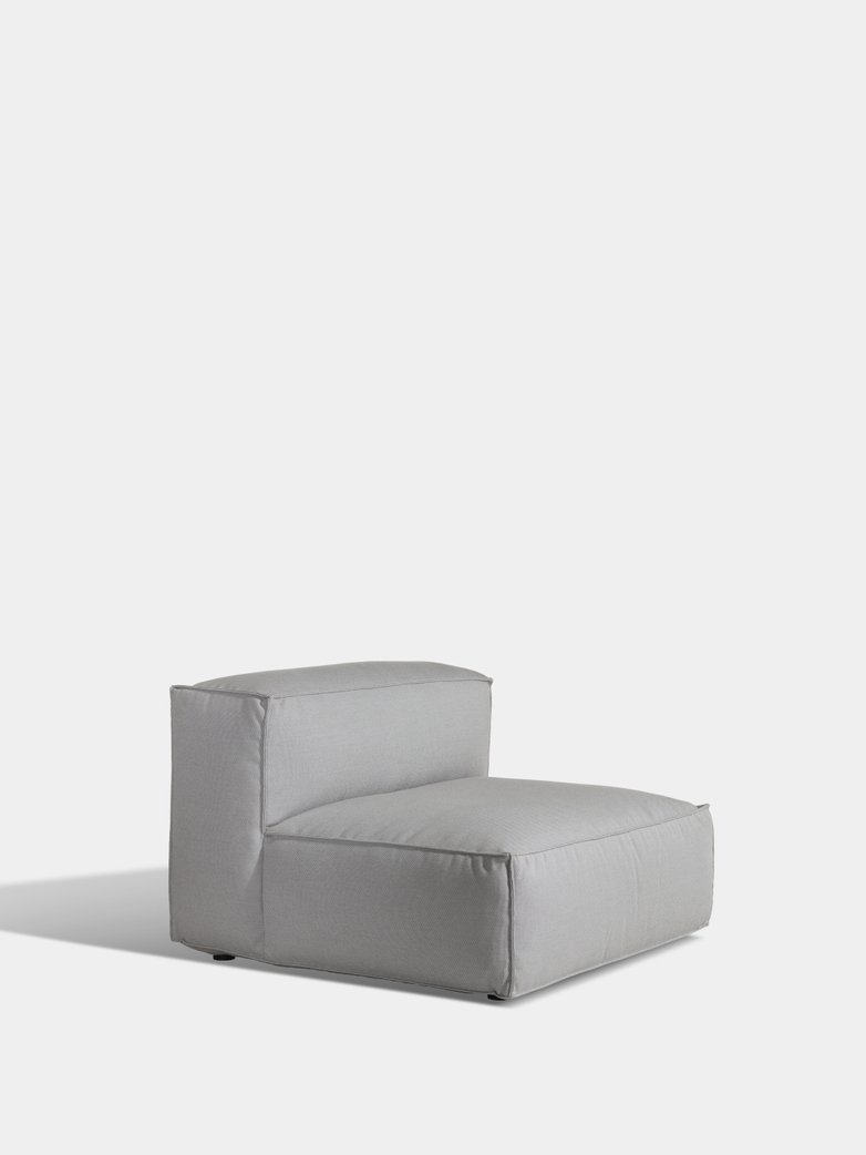 Asker Sofa Mid Section Large - Light Grey