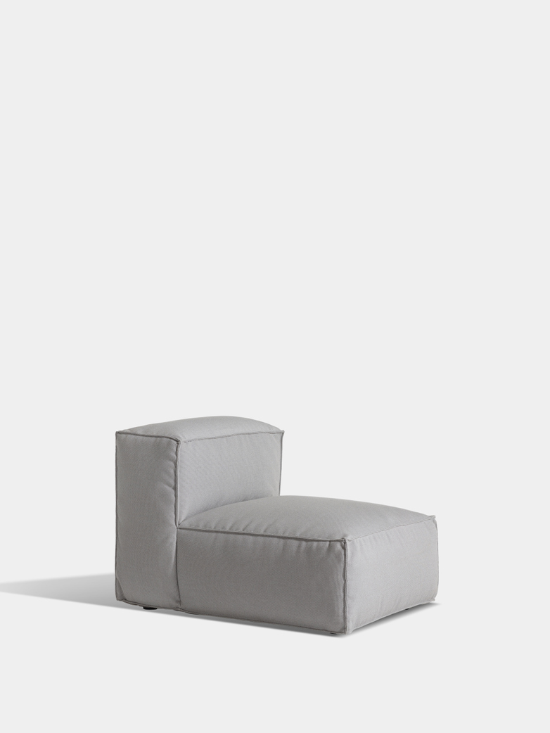 Asker Sofa Mid Section Small - Light Grey