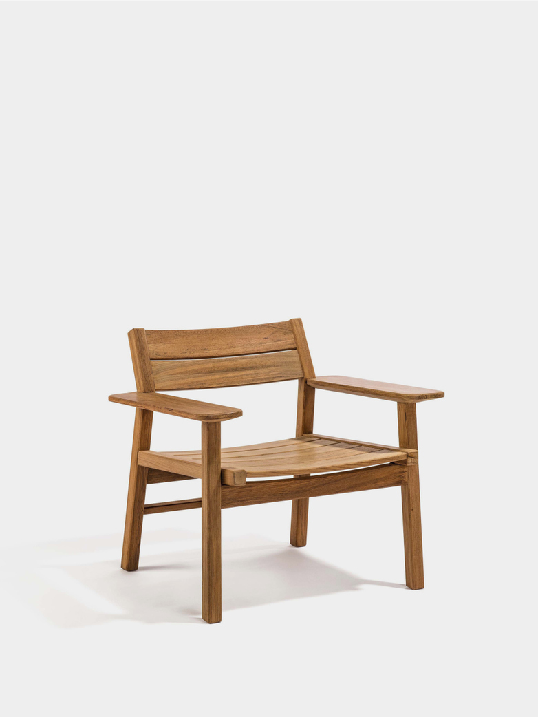 Djurö Lounge Armchair - Teak