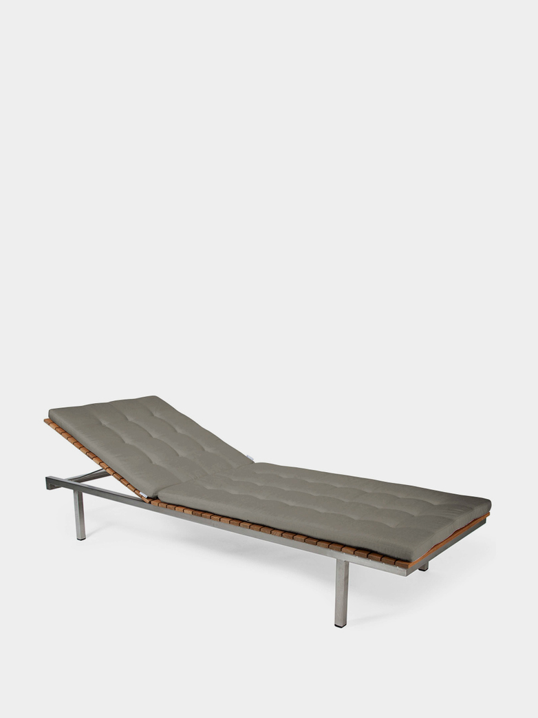 Häringe Sun Lounger - Steel Frame/Nature Grey