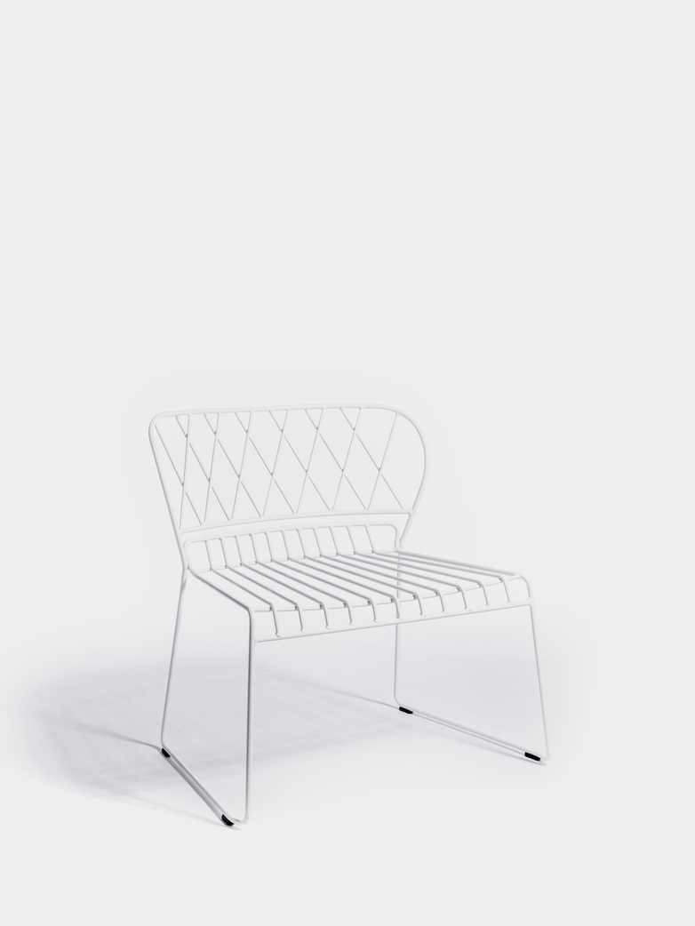 Resö Lounge Chair - White