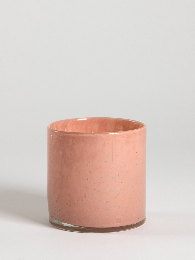 Belle Candle Holder – Salmon – Large