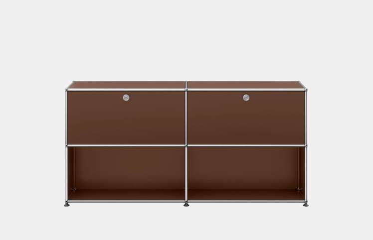 USM Haller l Box 750×350×350 色：ブラウン 37109_3534b5c4bb-usm-haller-