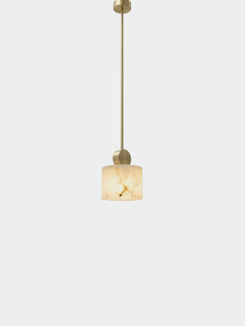 Alabaster Pendant Round