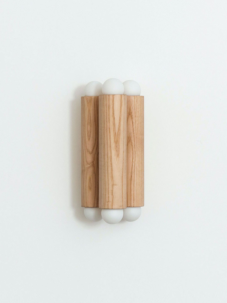 Column Sconce - Small - Oak