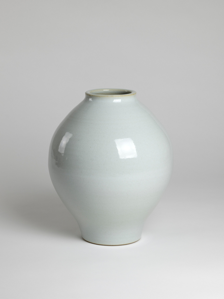 Vases Satin Glazed White