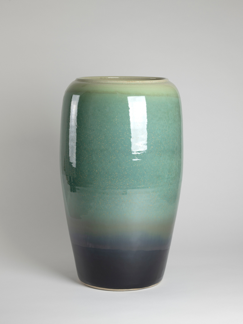 Reactive Vase Turquoise