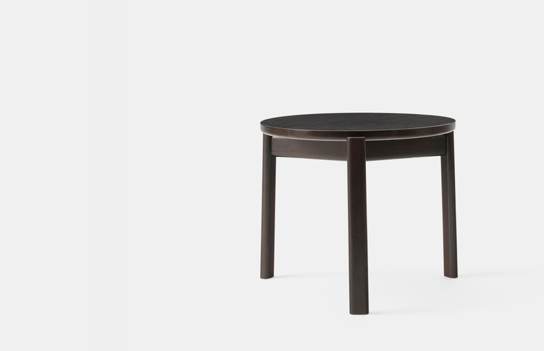 Passage Lounge Table - Dark Lacquered Oak