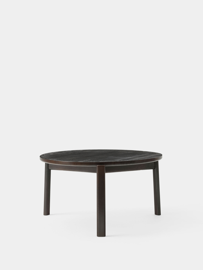 Passage Lounge Table - Dark Lacquered Oak