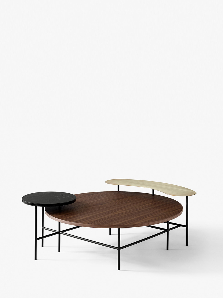Palette JH25 Lounge Table - Walnut Veneer