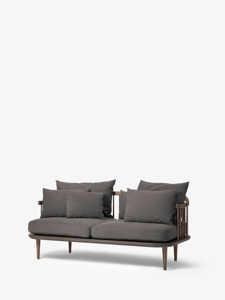 Fly Sofa SC2 - Smoked Oiled Oak – Grey