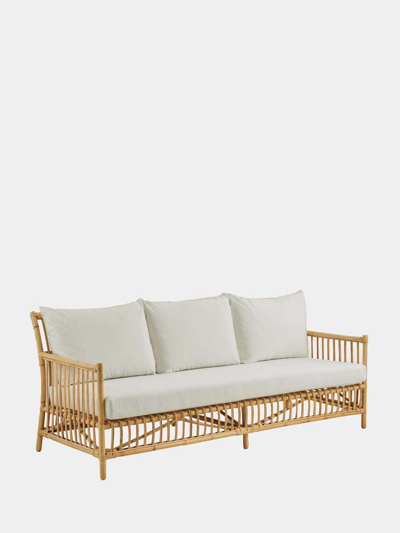 Caroline Sofa - Natural - White