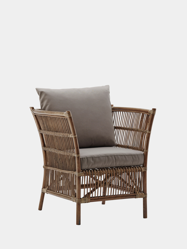 Donatello Lounge Chair - Antique Brown