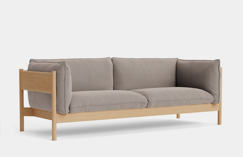 Arbour 3 Seater - Oiled Oak - Re-Wool 628