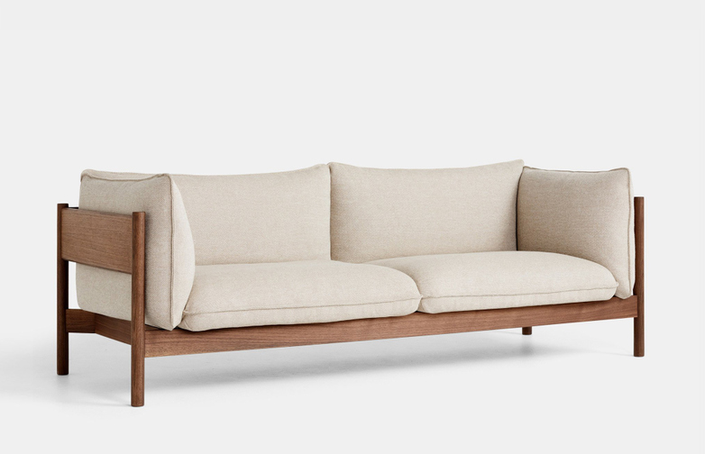 Arbour 3 Seater - Walnut - Hallingdal 220