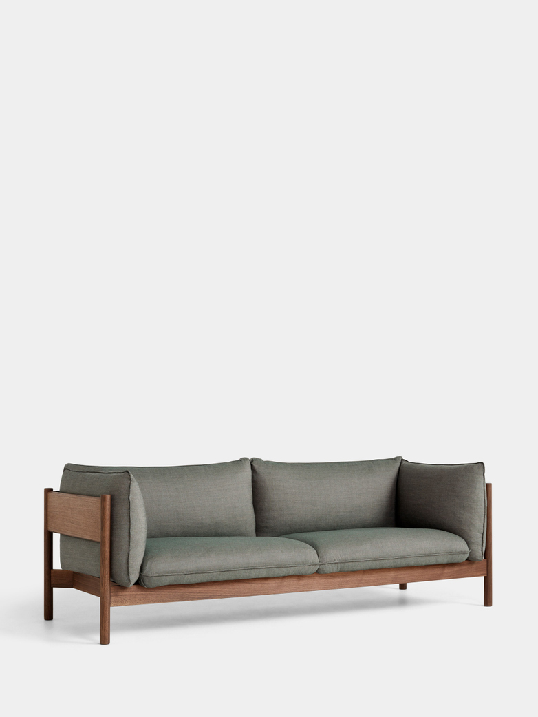 Arbour 3 Seater - Walnut - Atlas 931